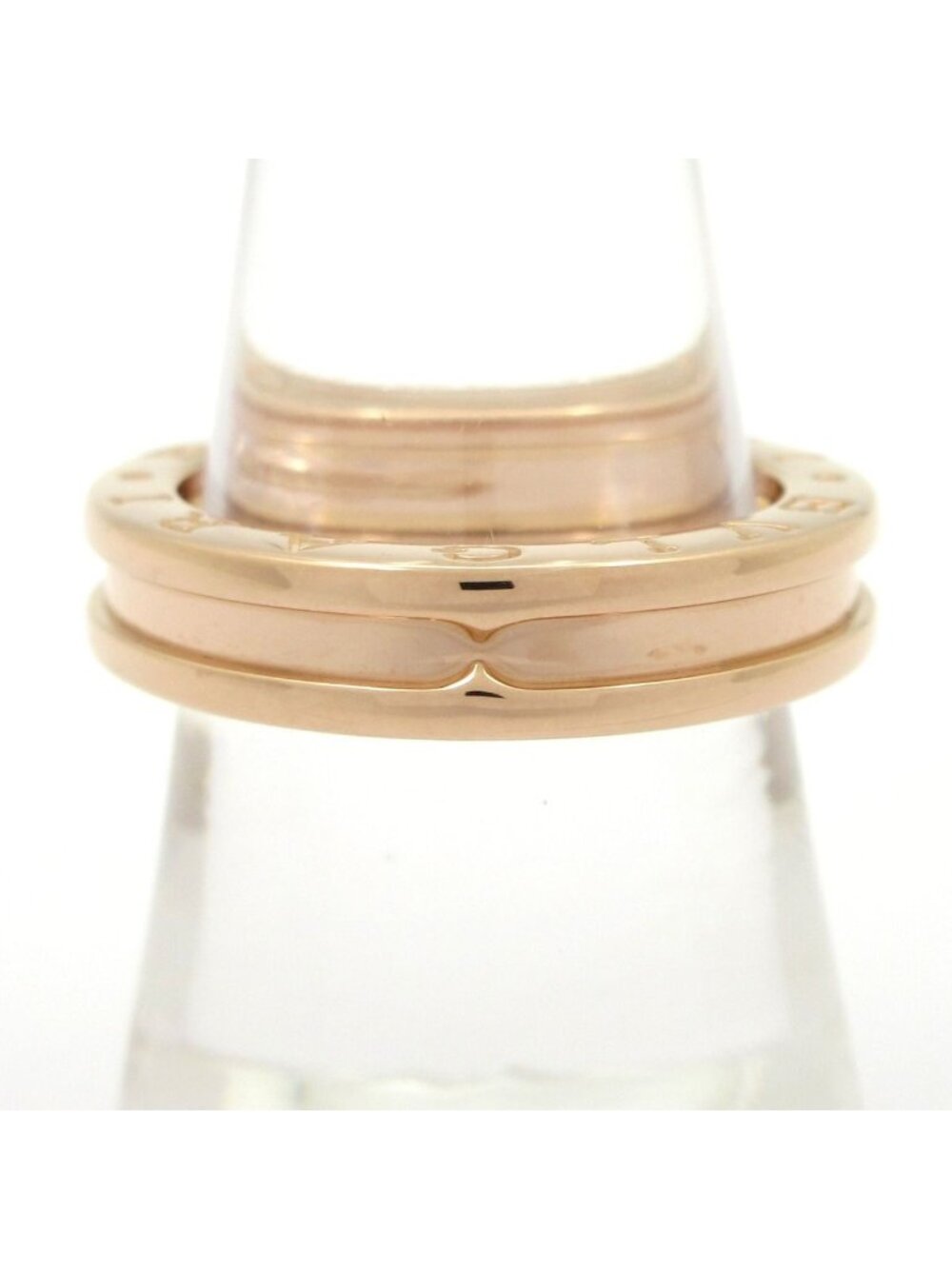 Bvlgari Ring 53 B.zero1 18k Pink Gold